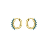 ted baker persia: turquoise huggie earrings