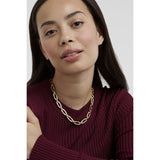 ted baker shiya: crystal shimmer gold tone chain necklace