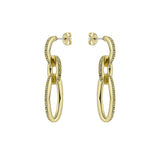 ted baker shirina: crystal shimmer gold tone drop  earrings