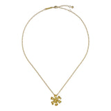 ted baker furina: furled flower pendant necklace