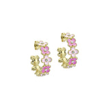 ted baker garvi: garland hoop earrings