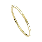 ted baker roley: classic colour enamel slim gold tone bangle bracelet
