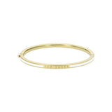 ted baker roley: classic colour enamel slim gold tone bangle bracelet