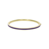 ted baker roley: classic colour enamel slim gold tone bangle bracelet