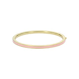 ted baker roley: classic colour enamel slim gold tone bangle bracelet