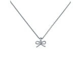 ted baker blaire: mini metal bow pendant necklace