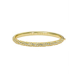 ted baker torvi: crystal twist hinged gold tone bangle bracelet