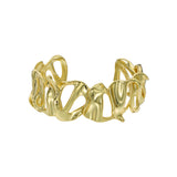 ted baker leila: abstract leaf cuff
