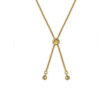ted baker juliet: jewel chain crysta gold tonel drawstring bracelet