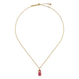 ted baker miley: crystal cluster gold tone pendant