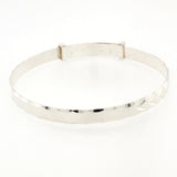 silver bangle d/c babies